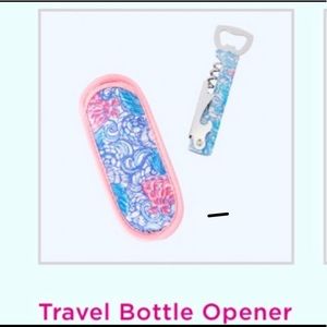 Lilly Pulitzer Travel Bottle Opener with Case NWT